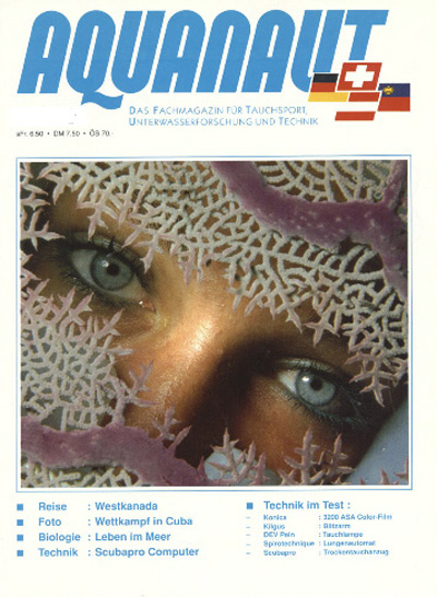 AQUANAUT ~ COVER - MAGAZINE TEARSHEET -  Cuba ~ id# aquawoman NP006