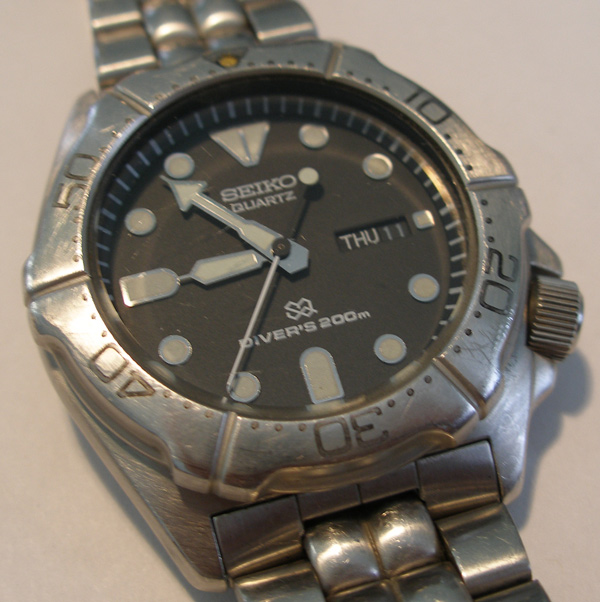 used scuba gear for sale: Seiko Men's Divers wrist watch